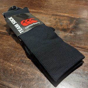 NWT Black athletic tube socks - Canterbury